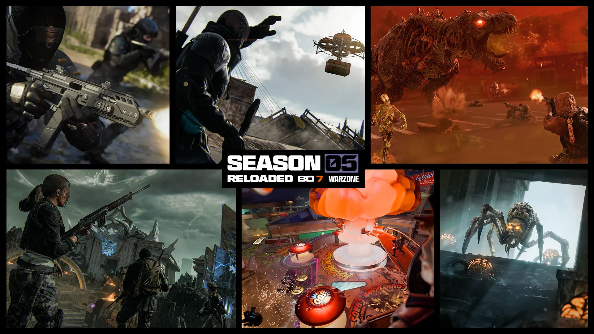 Vista general de Season 05 Reloaded de Black Ops 7
